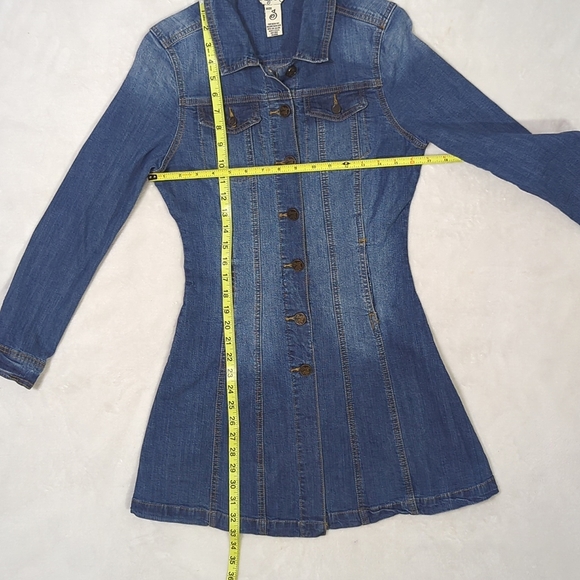 🔥Long Sleeve Denim Mini Dress🔥 - Picture 7 of 12